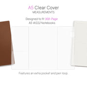 Vinyl Clear Cover | Notebook | 368