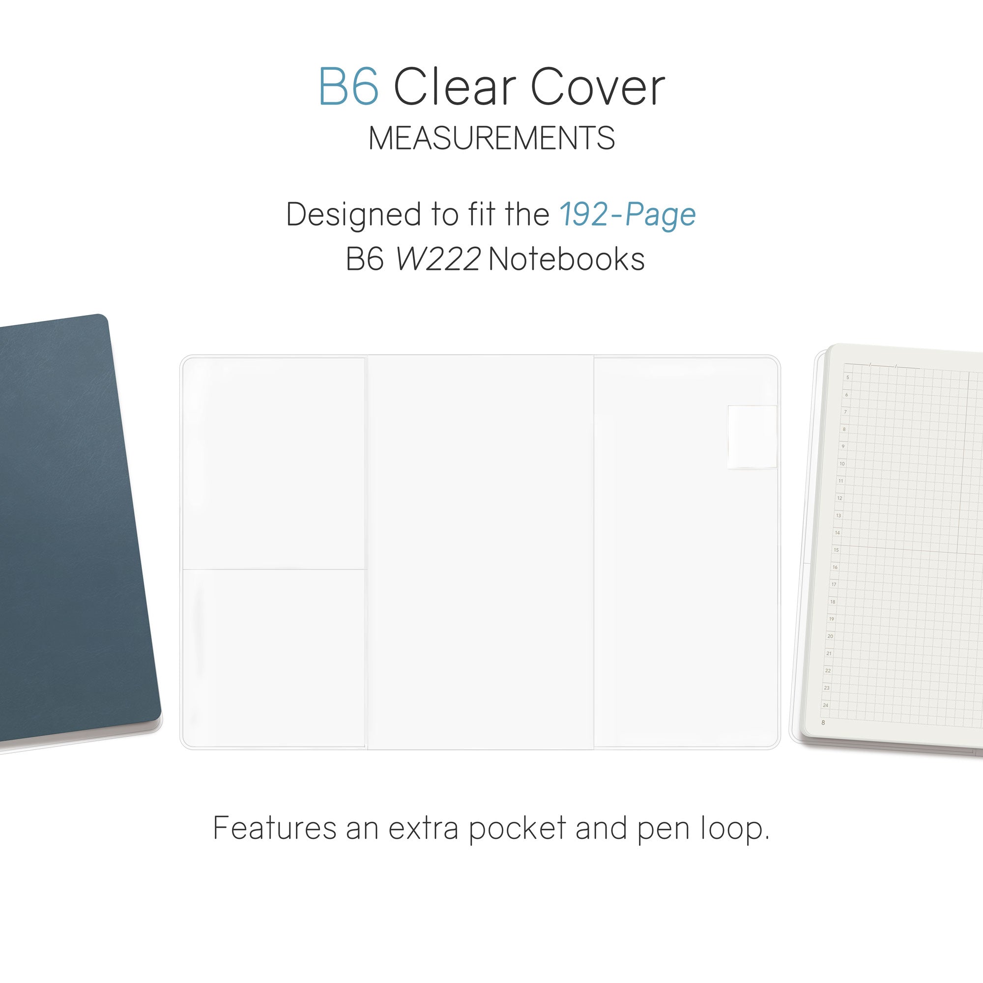 Vinyl Clear Cover | Notebook | 192