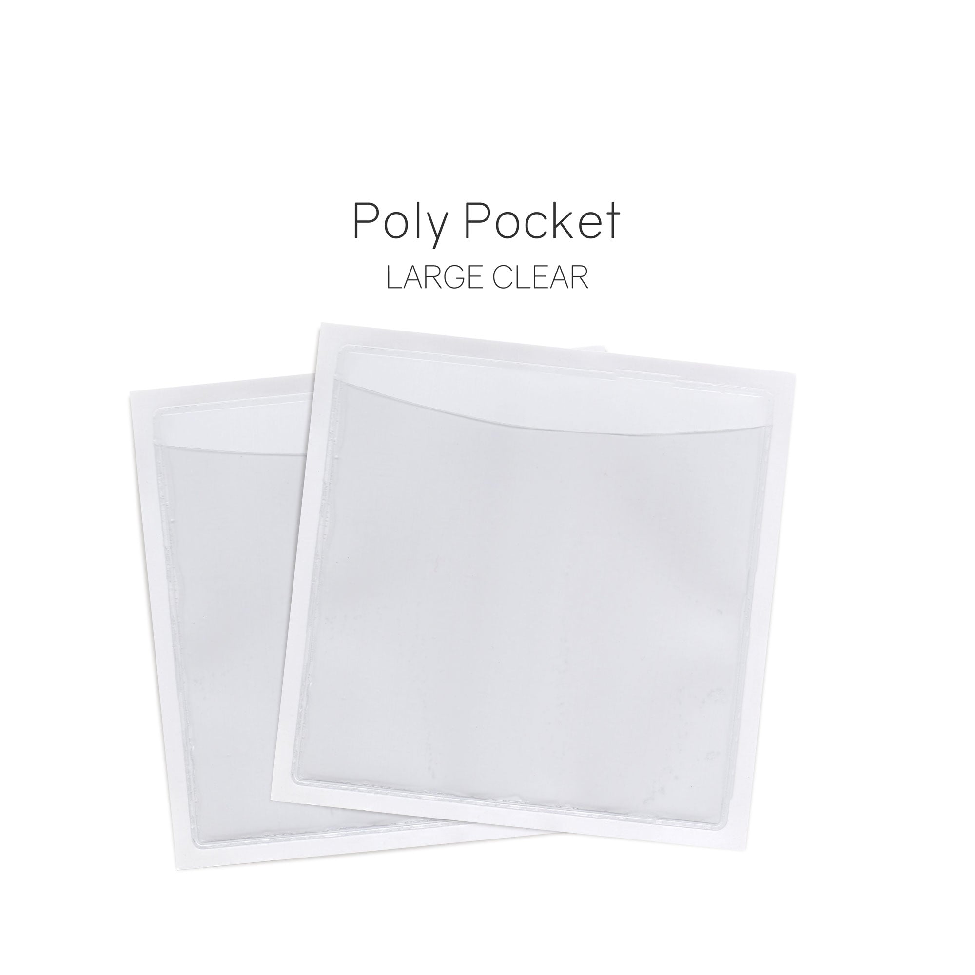 Adhesive Pocket | Clear