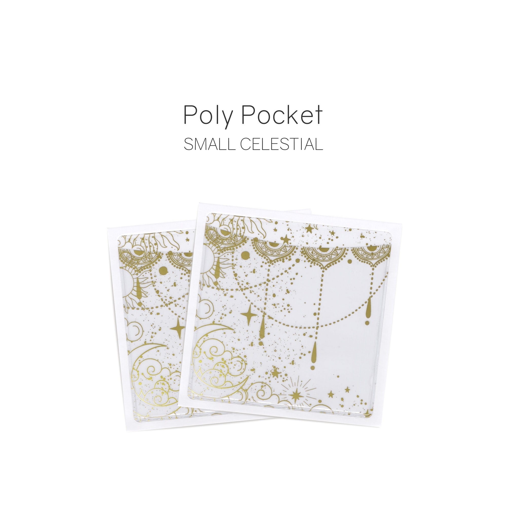 Adhesive Pocket | Moon & Stars