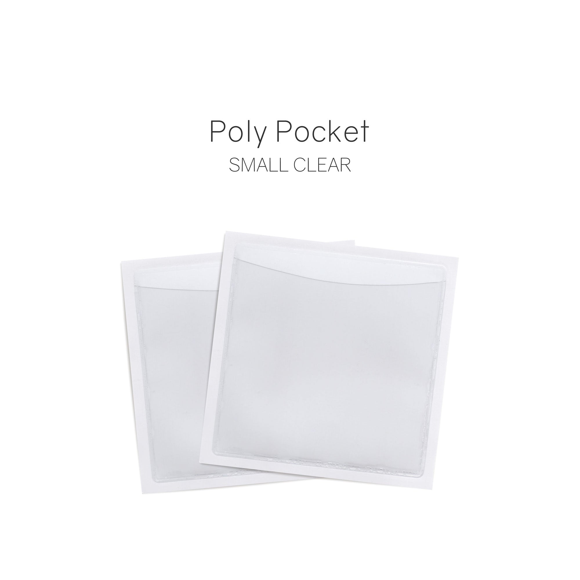 Adhesive Pocket | Clear