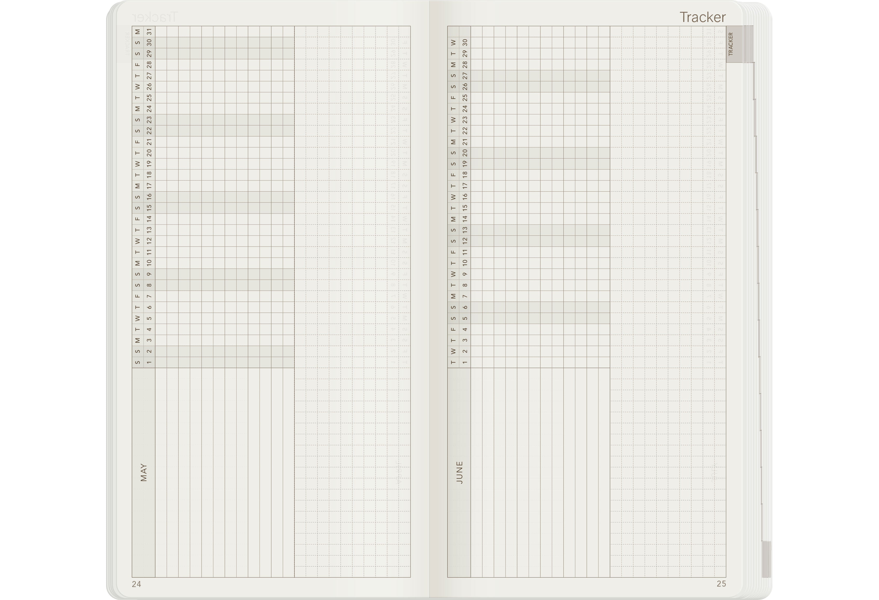 2027 W1 Weekly Planner | Core | Horizontal