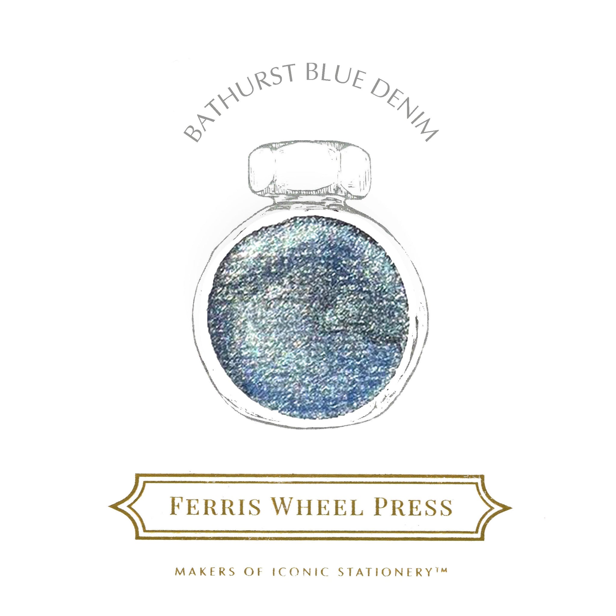 Ferris Wheel Press | Bathurst Blue Denim 38ml