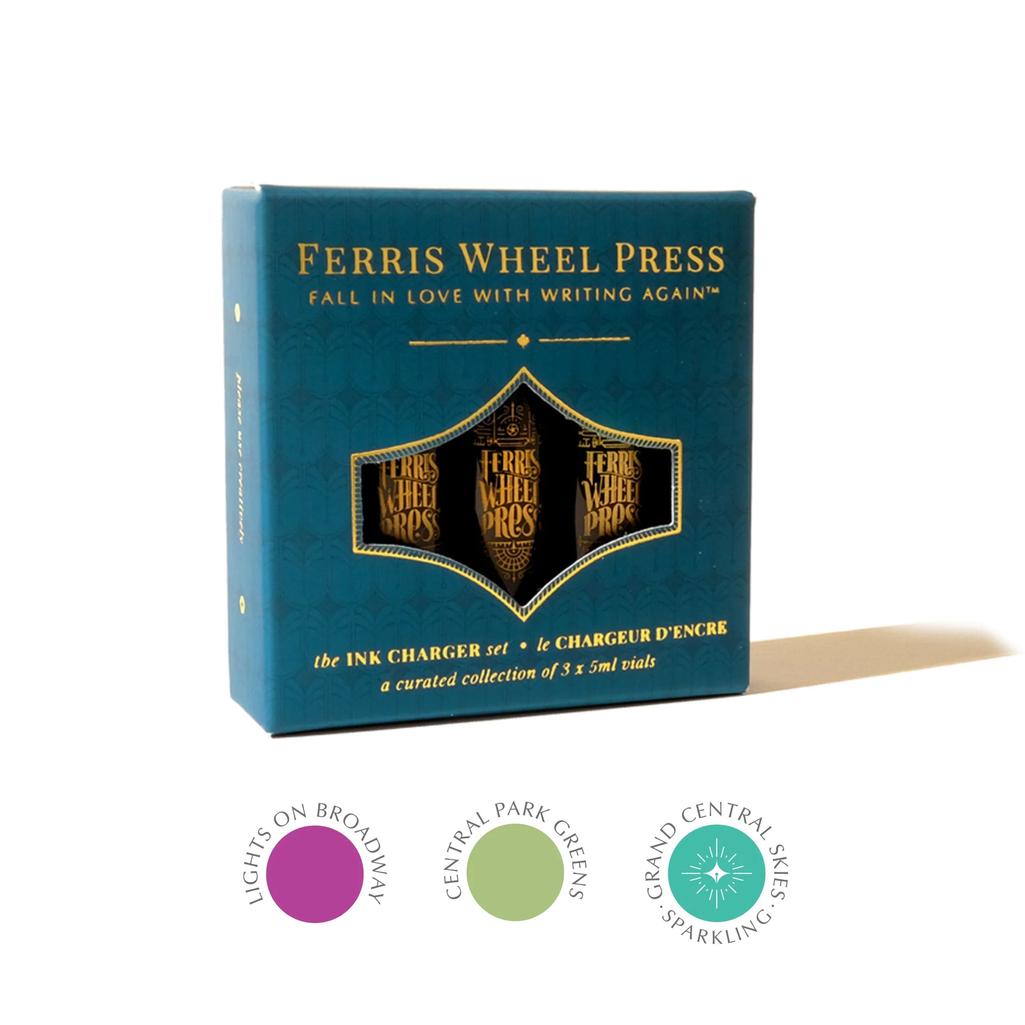 Ferris Wheel Press | Ink Charger Set | New York, New York Collection