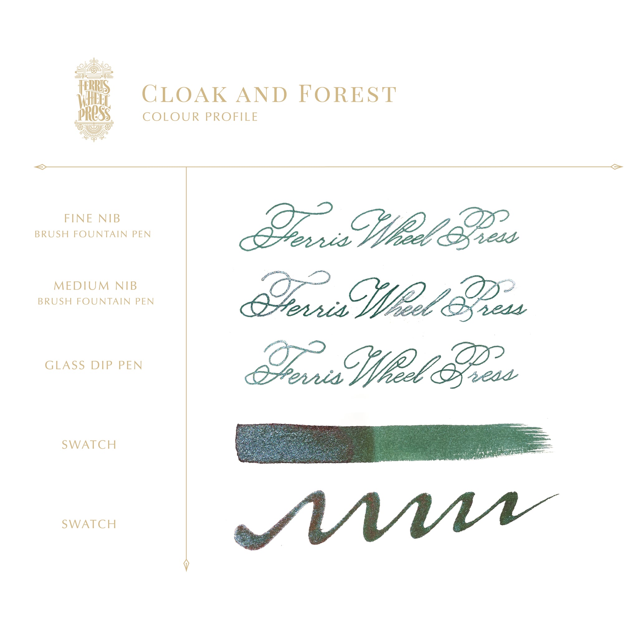 FerriTales™ Ferris Wheel Press | Once Upon A Time | Cloak and Forest 20ml