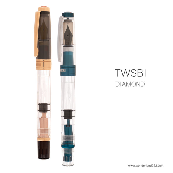 TWSBI Diamond 580 AL R Prussian Blue vulpen – P.W. Akkerman Den Haag