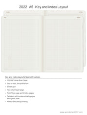 Sale | 2022 A5 Weekly Planner - 52gsm Tomoe River Paper