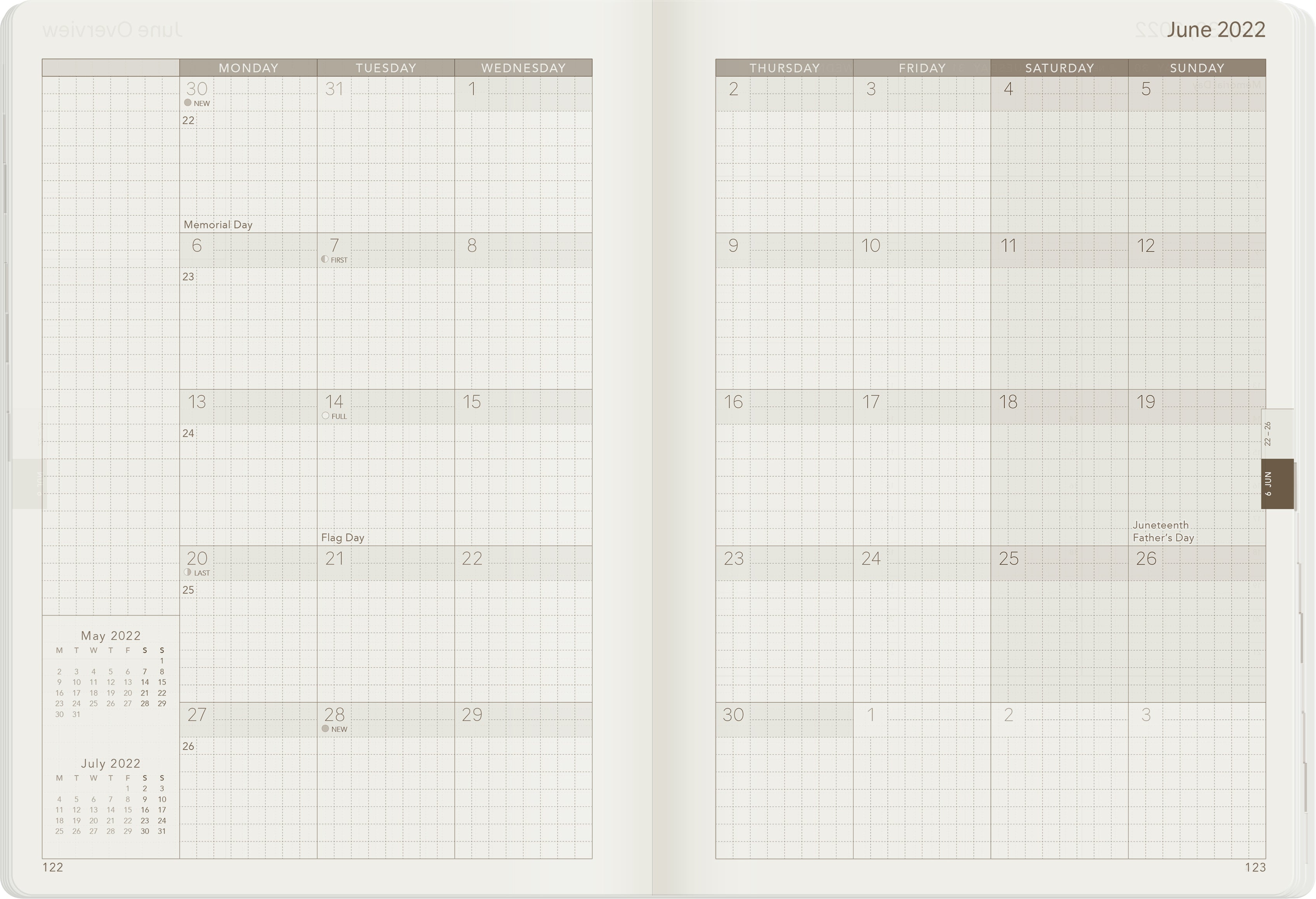 Sale | 2022 A5 Weekly Planner - 52gsm Tomoe River Paper