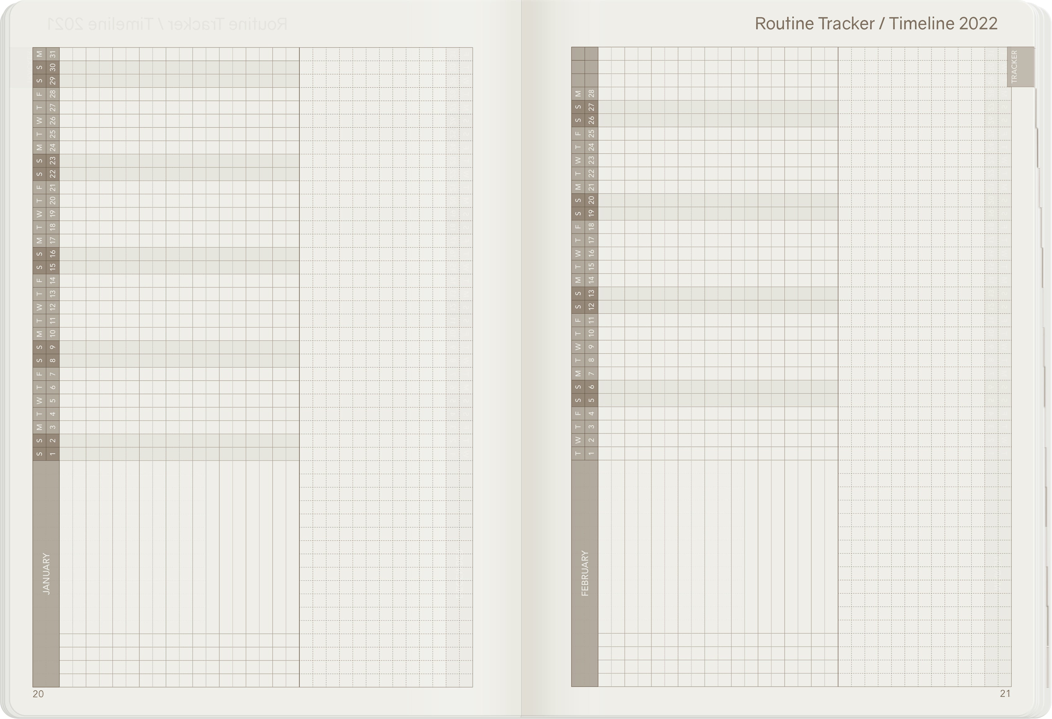 Sale | 2022 A5 Weekly Planner - 52gsm Tomoe River Paper