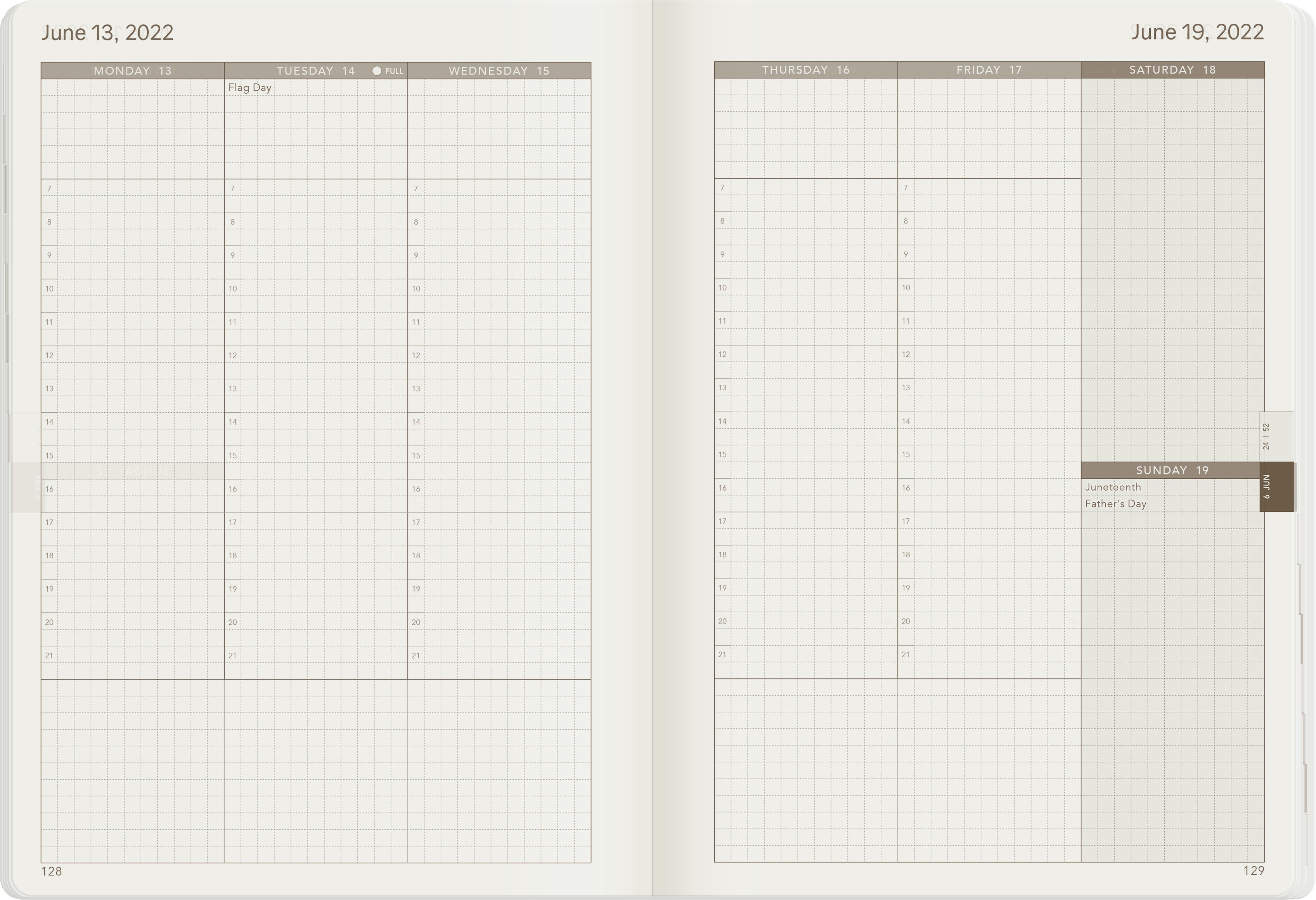 Sale | 2022 A5 Weekly Planner - 52gsm Tomoe River Paper