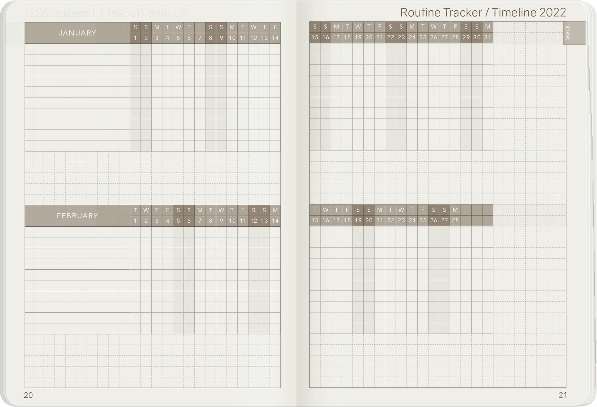 Sale | 2022 A6 Weekly Planner - 52gsm Tomoe River Paper