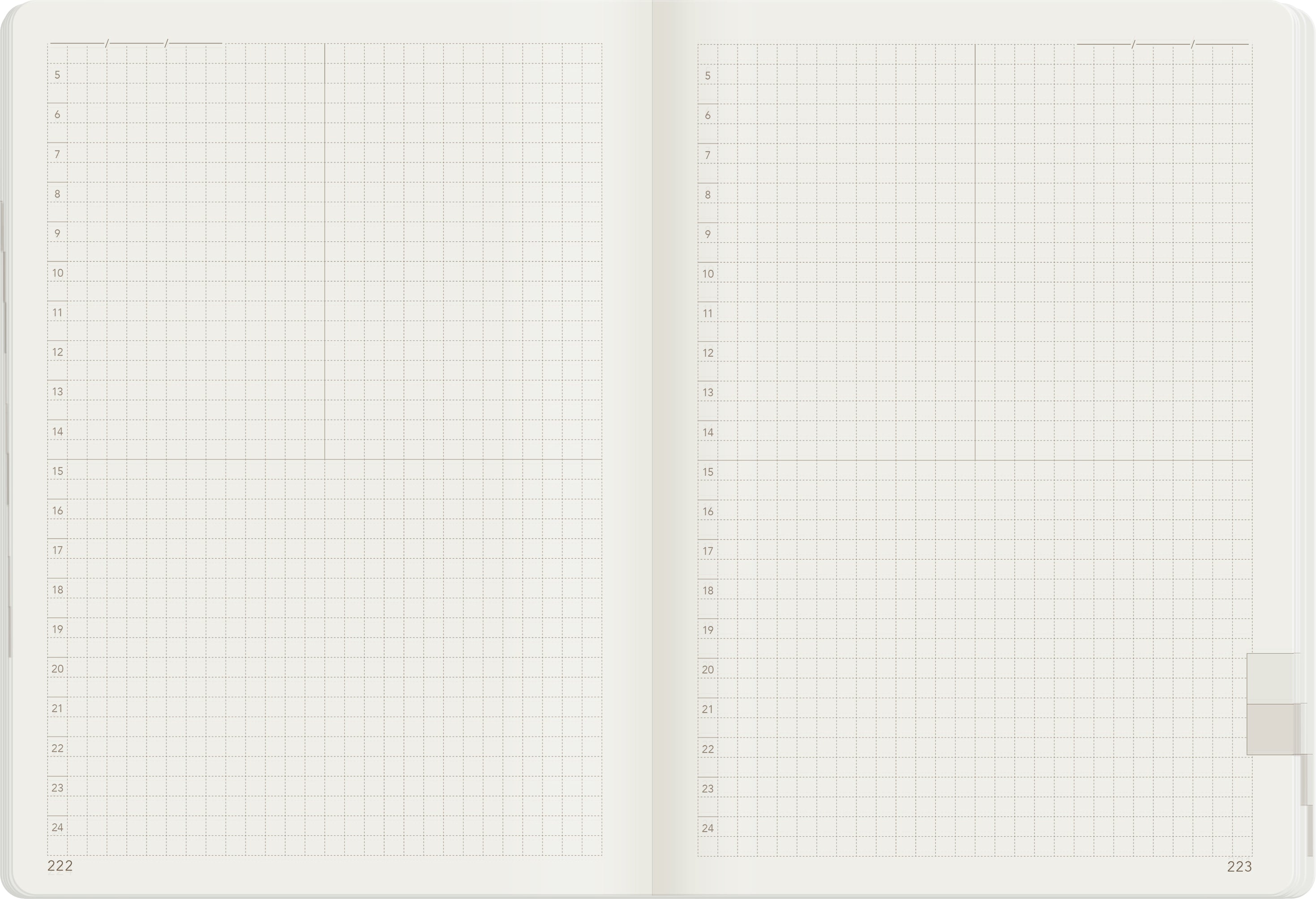 B6 Undated Weekly Planner v.1 | 2022 Edition | Core | Stacked Weekends