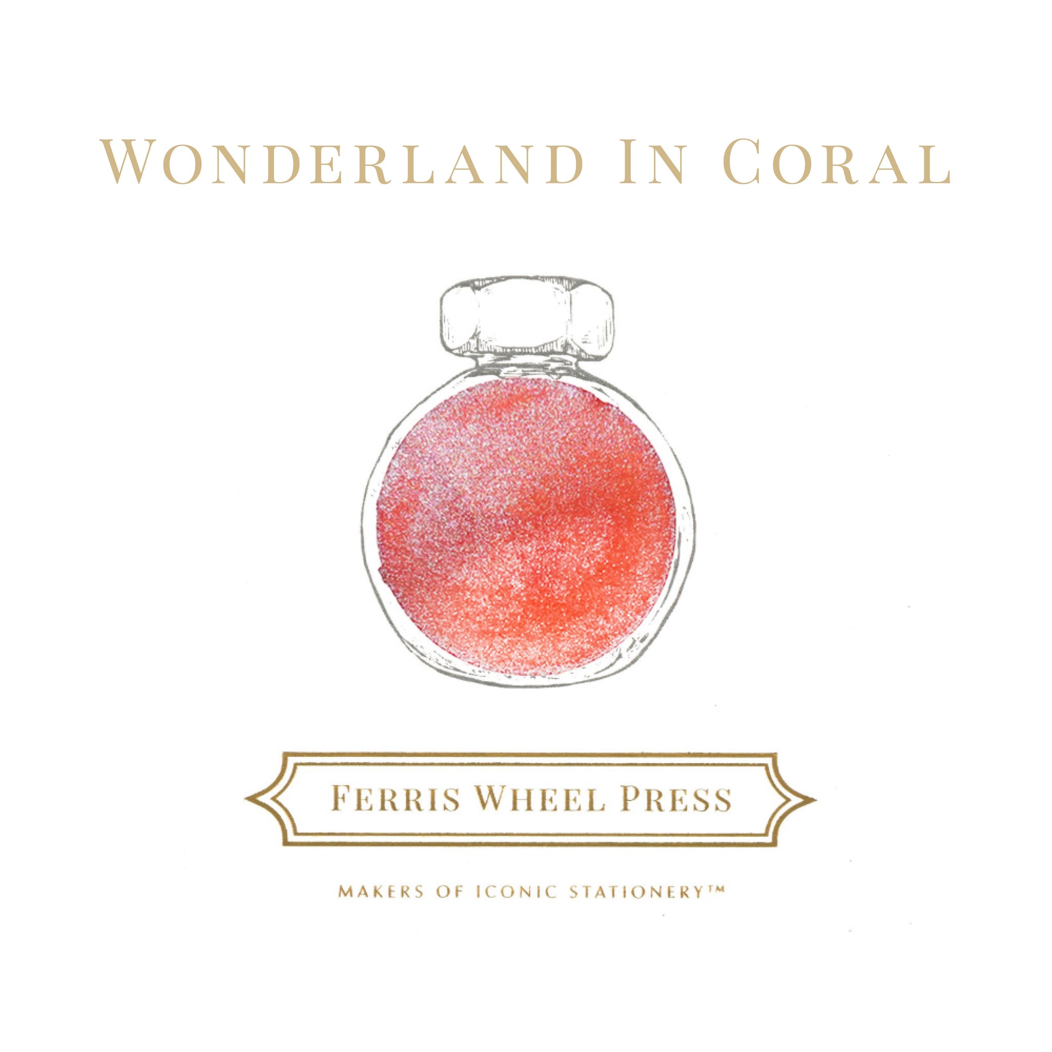 Ferris Wheel Press | Wonderland in Coral 38ml