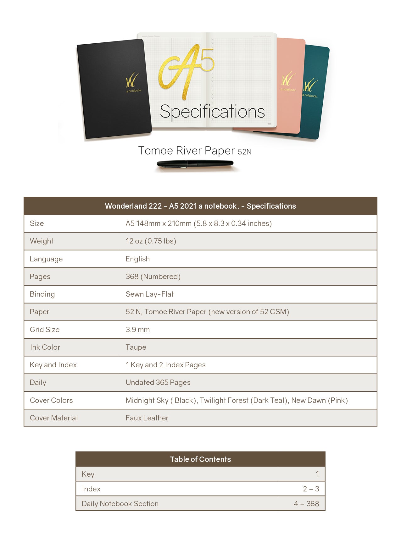 IMPERFECT | A5 Notebook | 2022 Edition | 368