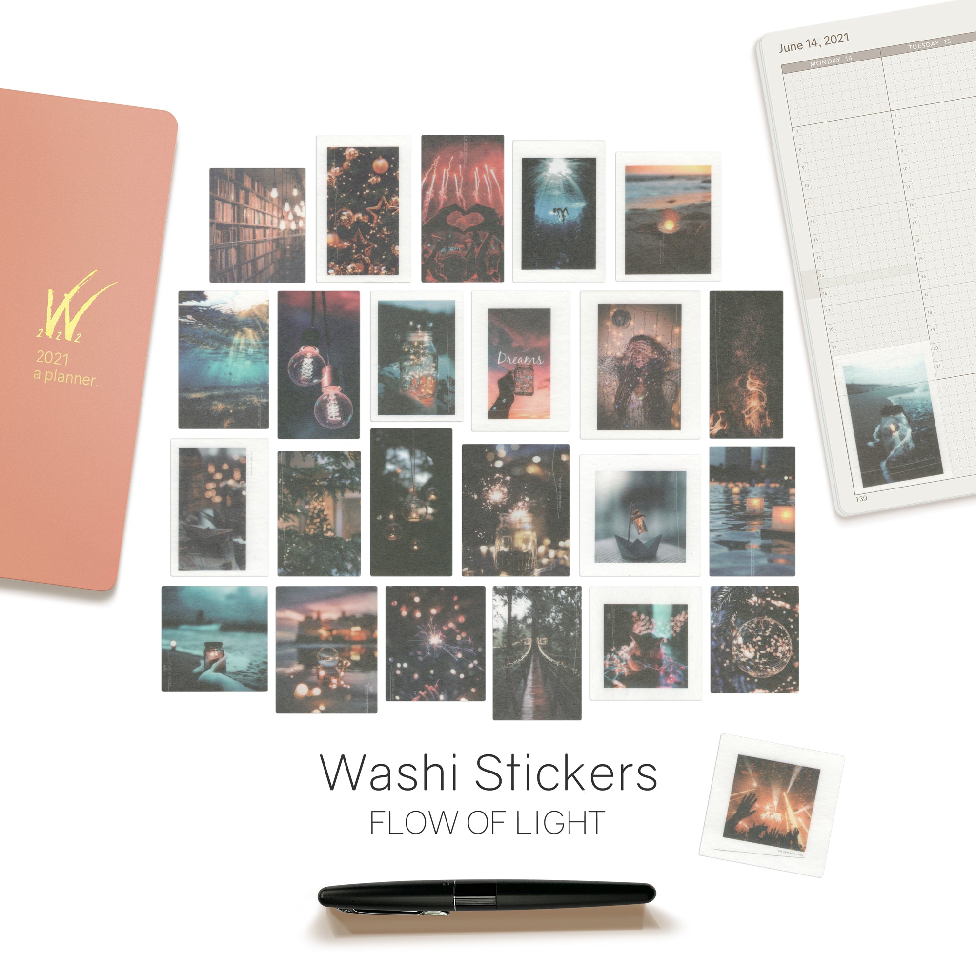 Moody Photo - Washi Stickers