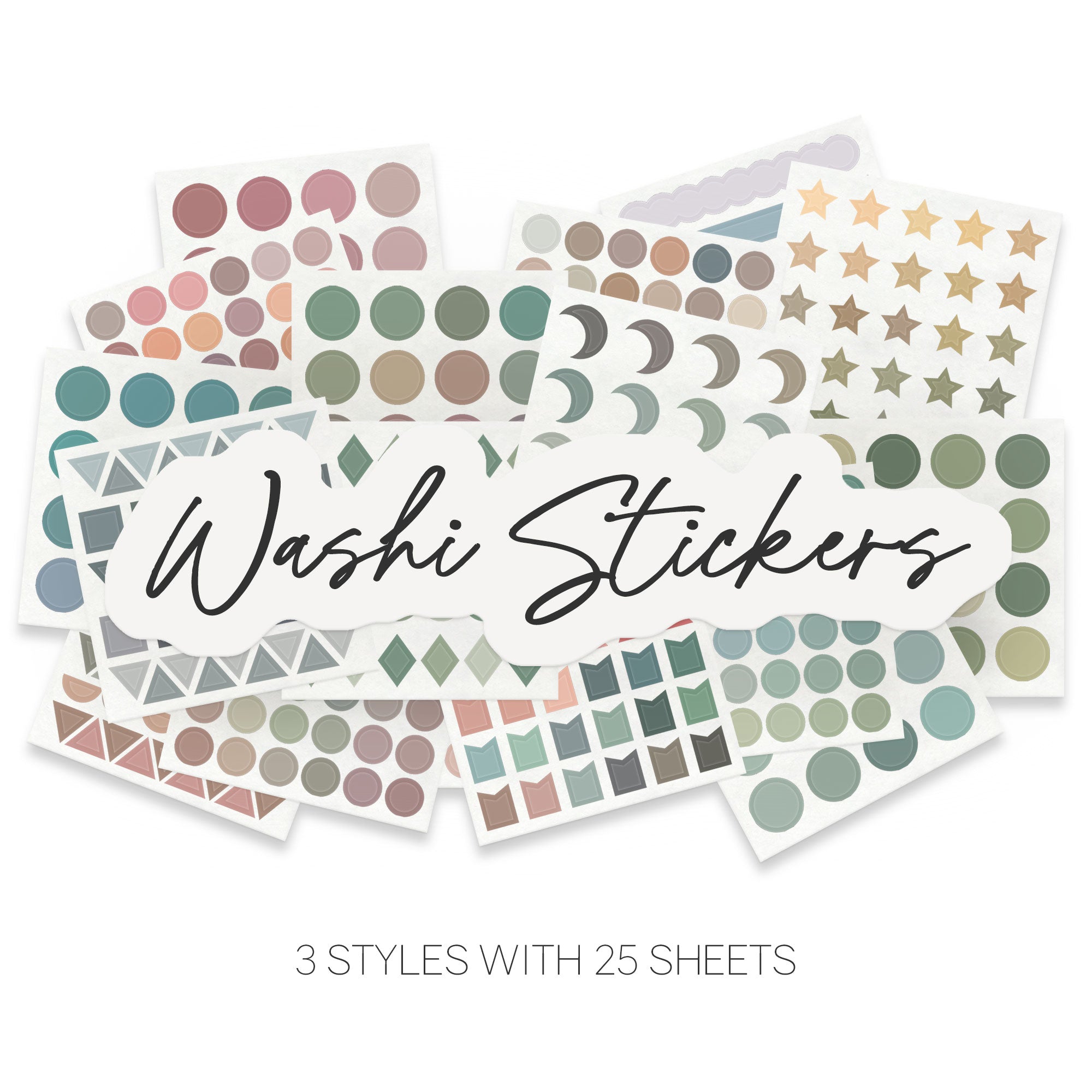 Bujo Style Marking - Washi Stickers