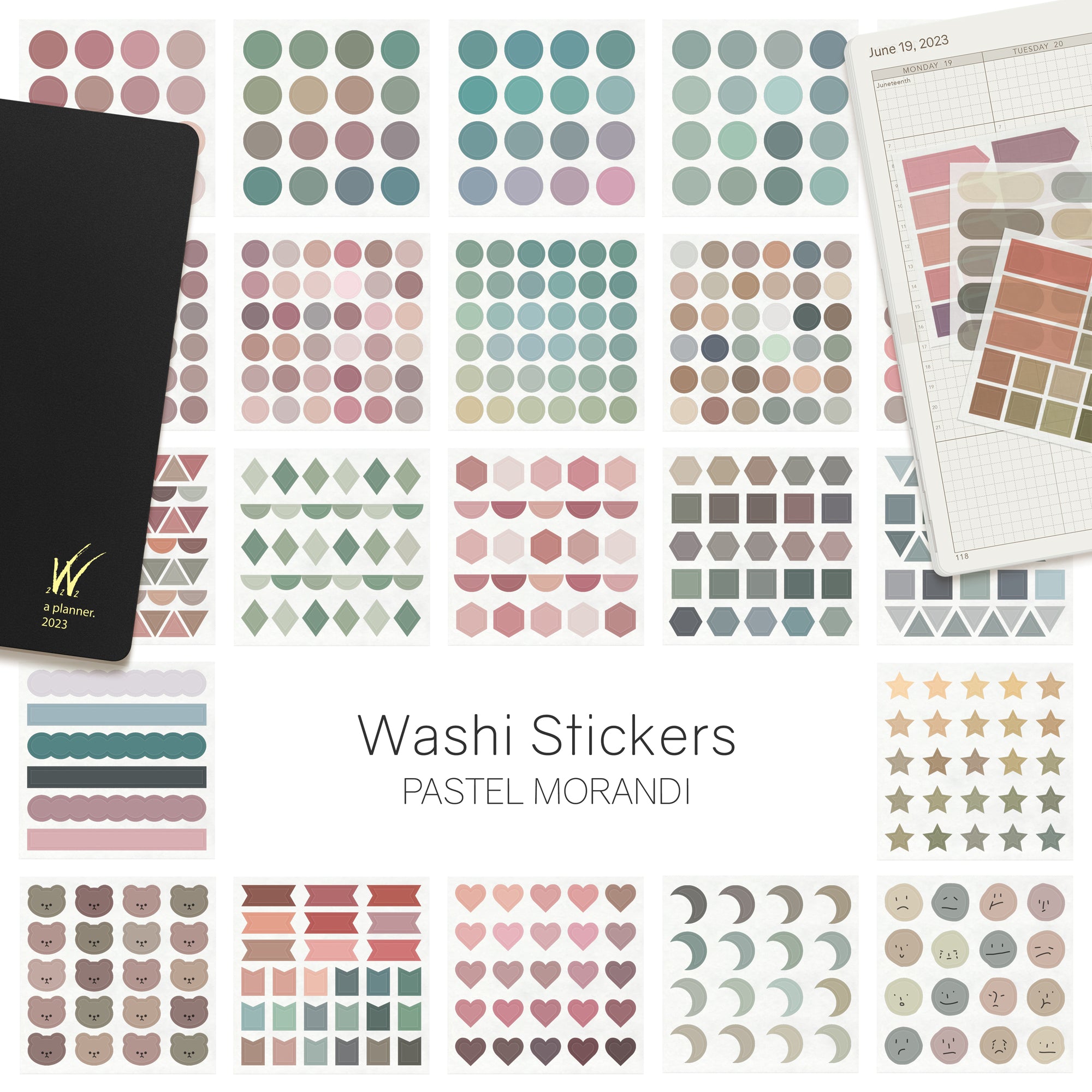 Bujo Style Marking - Washi Stickers