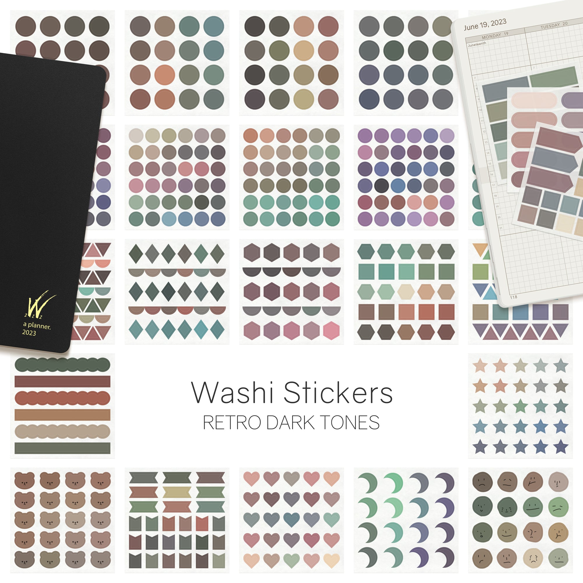NOV23 | Washi Stickers