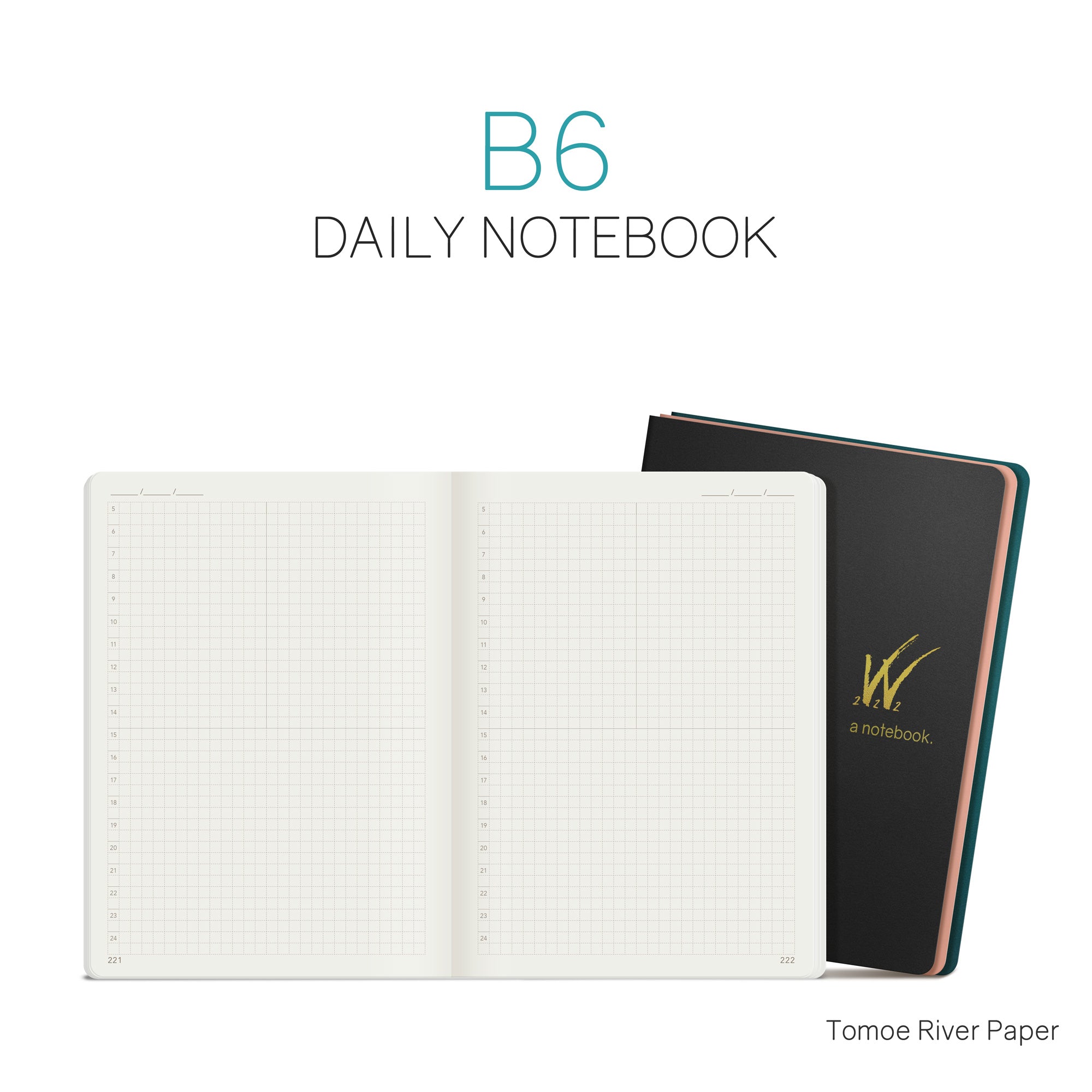 B6 Notebook (368 pages) - 2022 Edition