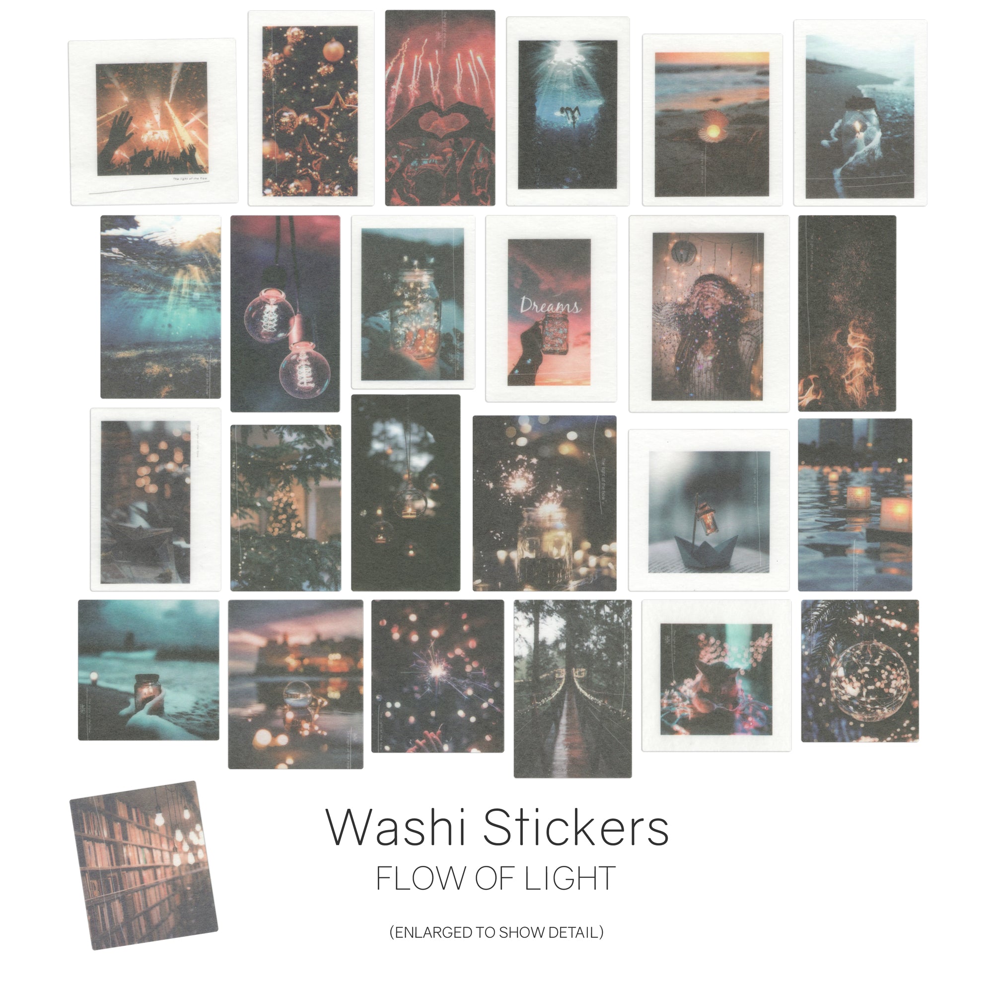 Moody Photo - Washi Stickers