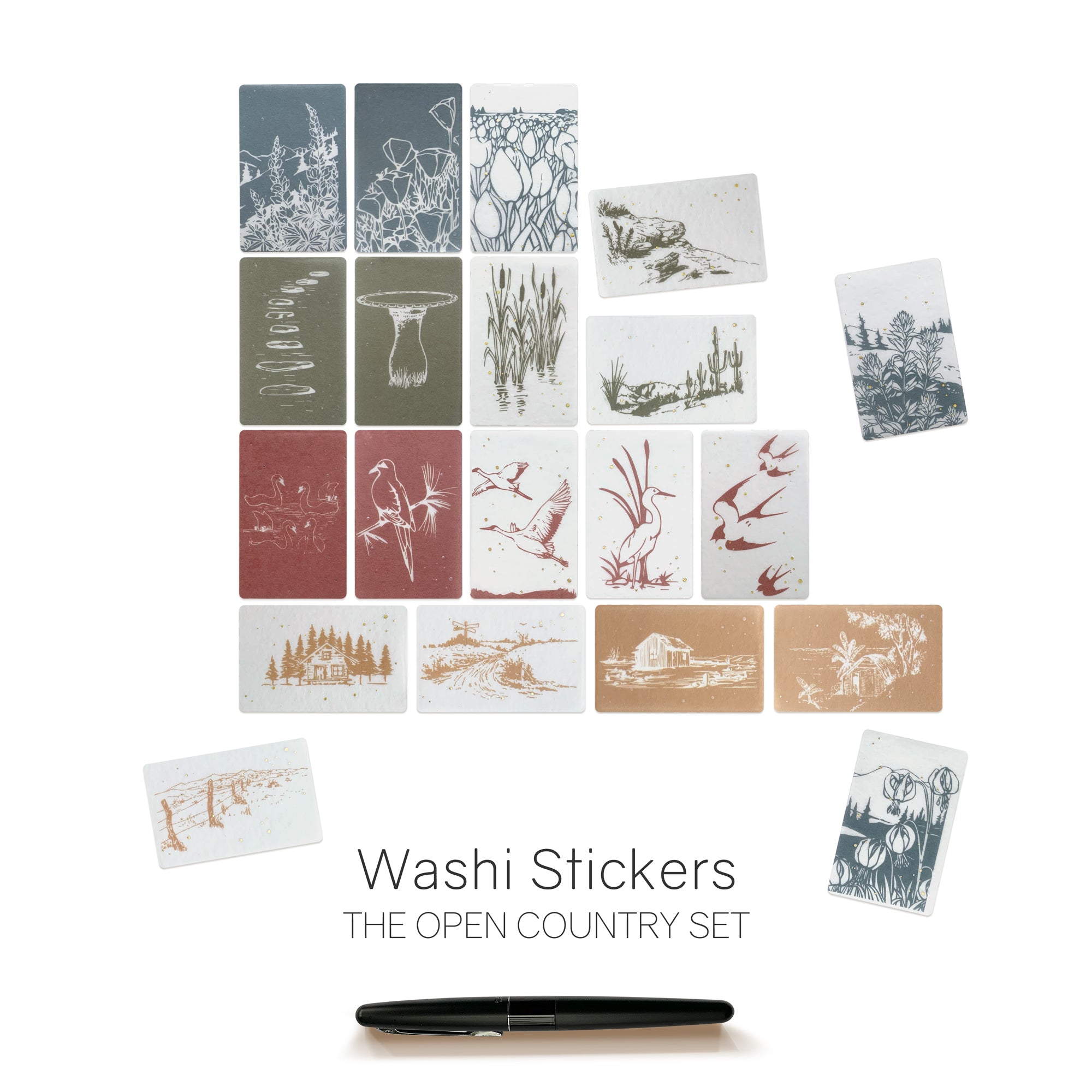 Creative Line Art - Washi Stickers – Wonderland222