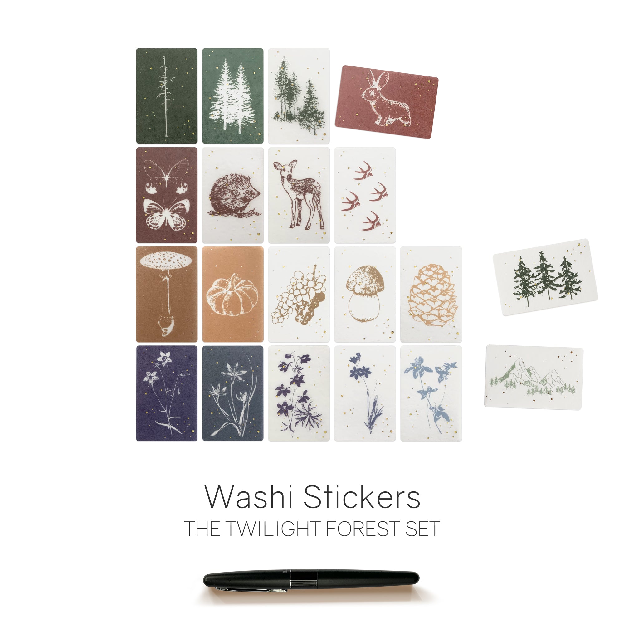 Creative Line Art - Washi Stickers